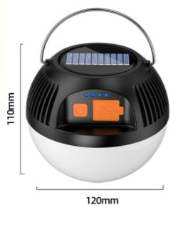 Outdoor Camping Type-C Charging USB Ball Portable Tent Light Outdoor dealsniper-net Black L