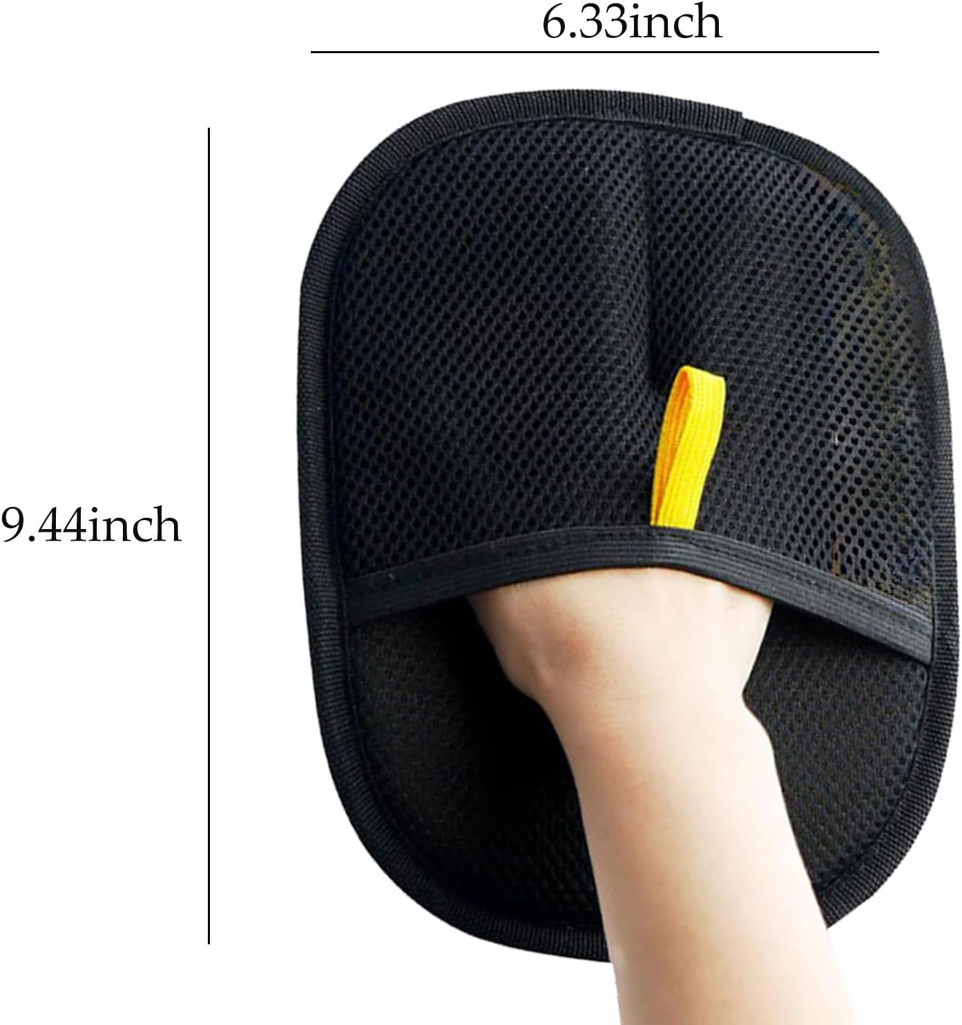 Pet Electrostatic Hair Removal Gloves Two-way Bristle Remover Pets DealSniper.net