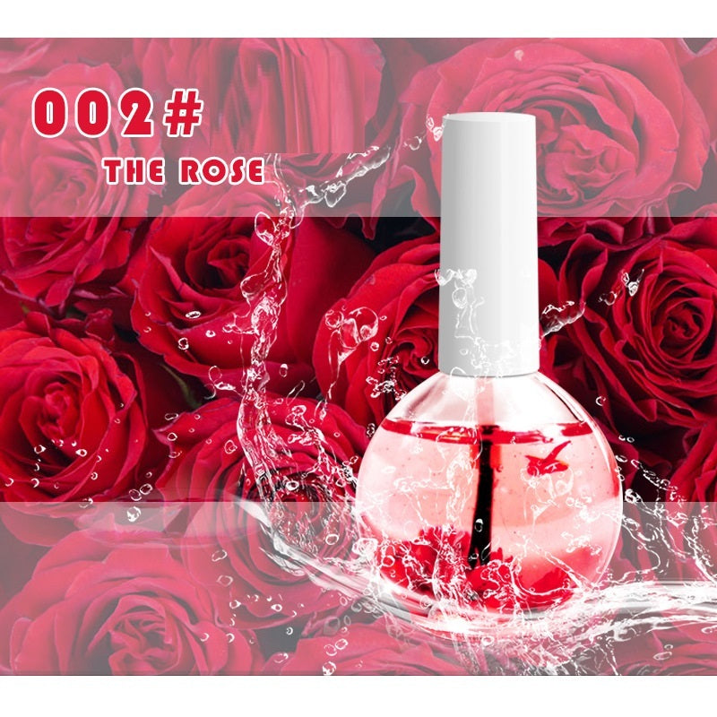 Nail Beauty Dried Flowers Nutrition Nail Treatment Oil Anti-agnai