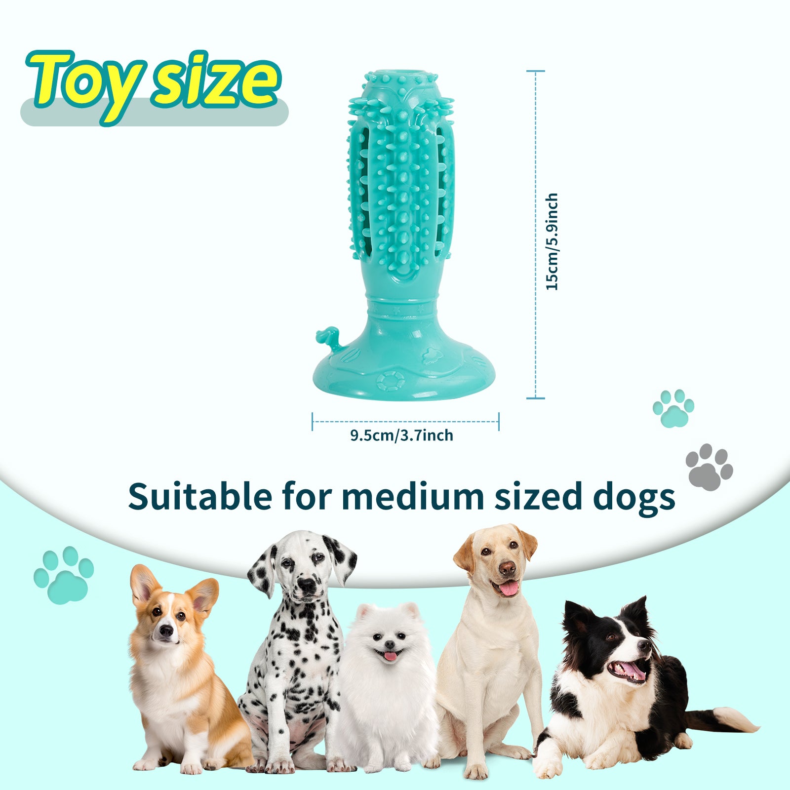 Different Functions Interactive Balls For Dogs Squeaky Dog Balls Toys Pets Gym From House