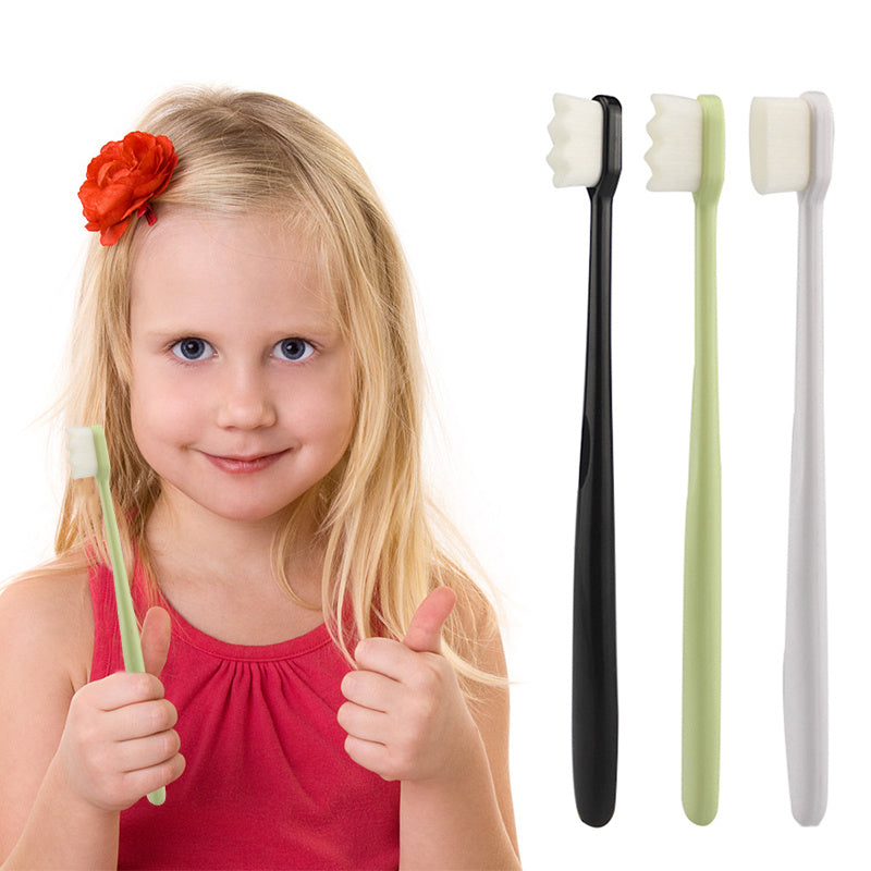 Ultra-fine Toothbrush Super Soft Bristle Deep Cleaning Brush Kids DealSniper.net