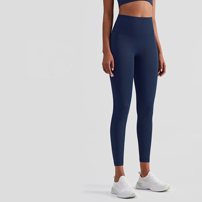 Gym Leggings Large Pocket Fitness Yoga Pants Women Gym From House True navy L