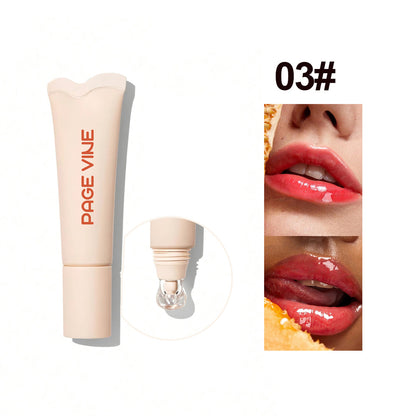 4-color Brightening Lip Balm Moisturizing Exfoliating Lip Gloss Beauty Gym From House 03style 1PCS