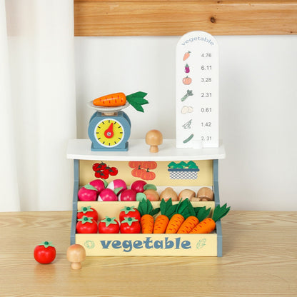 Vegetables Store Preschool Pretend Playset Toys Baby