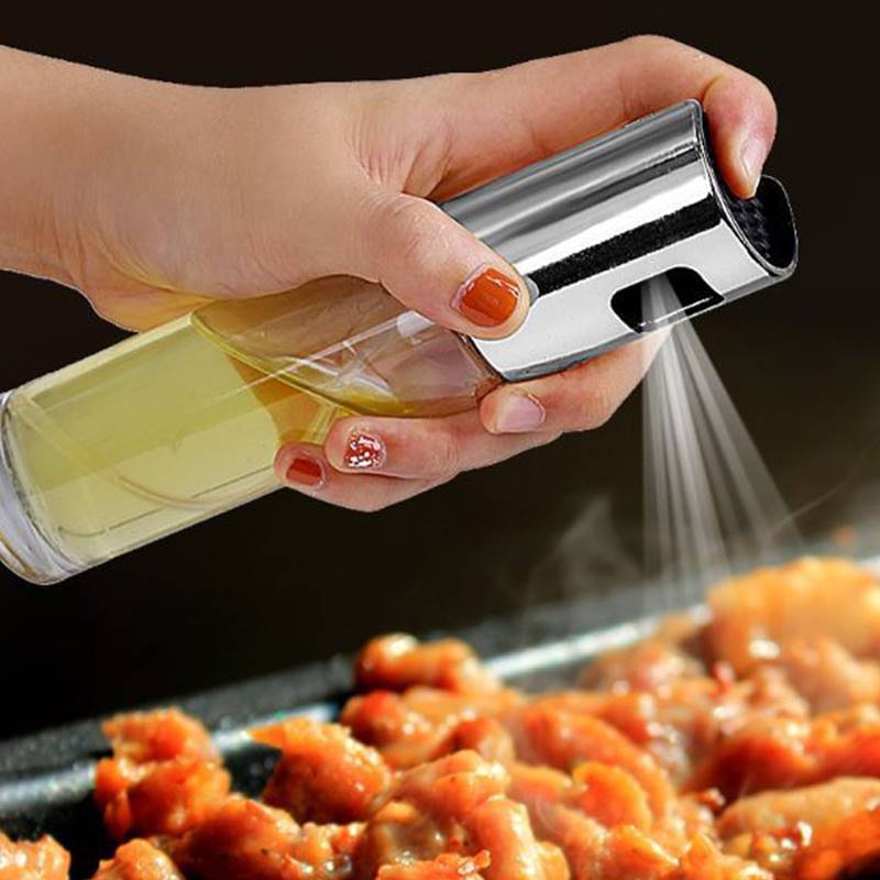 BBQ Healthy Kitchen Cooking Oil Vinegar Spray Bottle Kitchen dealsniper-net