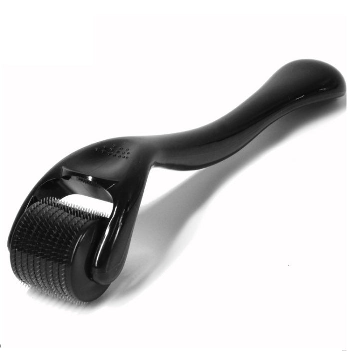 Black Skin Microneedle Wrinkle Beard Roller Men dealsniper-net Black 0.25mm