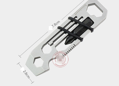 Multi-functional screwdriver bottle opener 6-foot wrench