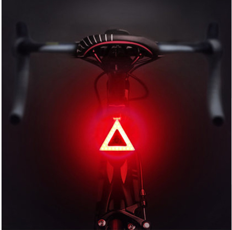 Bicycle taillight usb Outdoor dealsniper-net Triangle