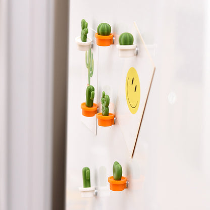 Cactus refrigerator sticker Home dealsniper-net