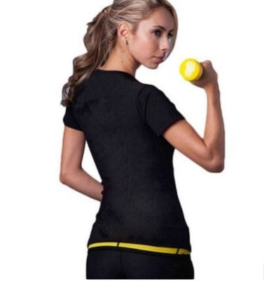 Women's Neoprene Weight Loss T-shirt Sports DealSniper.net