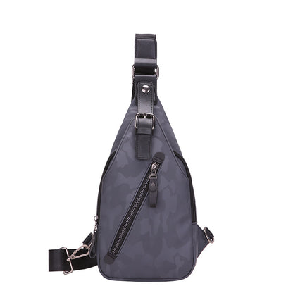 Camouflage waterproof Mens single shoulder bag Korean male Bag Satchel tide back chest chest pack wrapping motion explosion Men DealSniper.net
