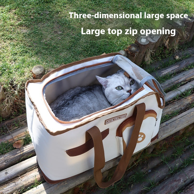 Folding Dog Diaper Bag Cat Space Capsule Large Capacity