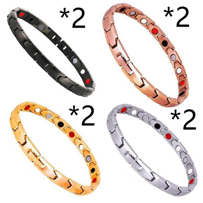 Therapy Bracelet Weight Loss Energy Slimming Bangle Jewelry Gym From House 8pcs set