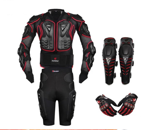 Genuine Motorcycle Jacket Racing Armor Protector ATV Motocross