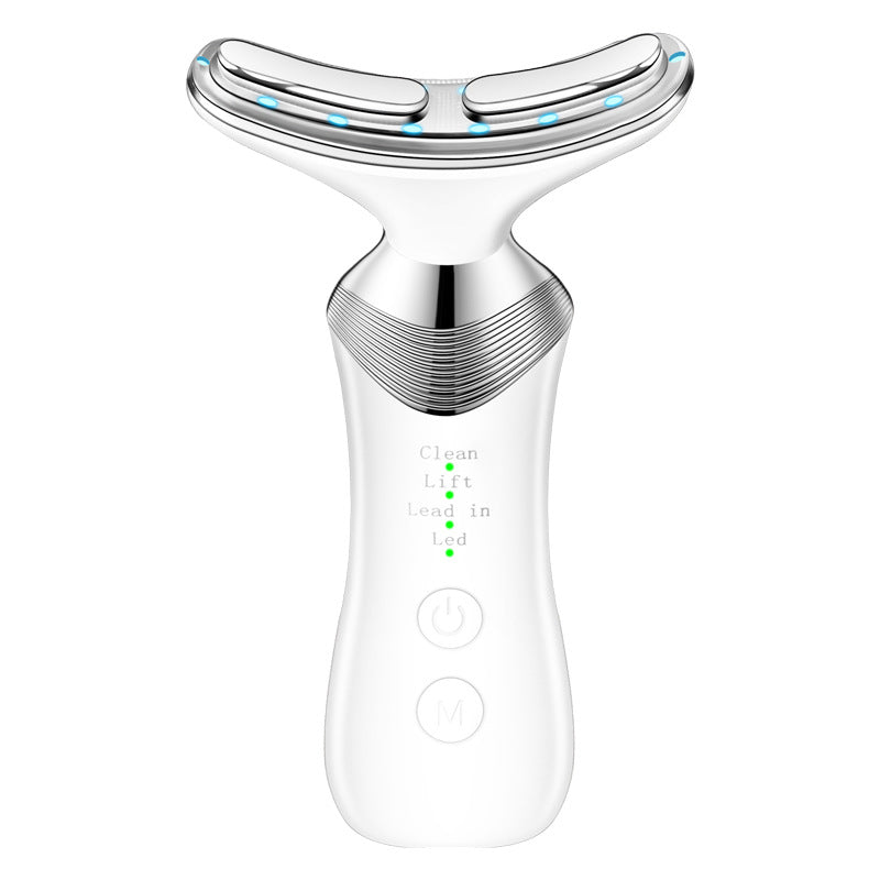 Facial Inductive Therapeutical Instrument Photon IPL Device Health dealsniper-net White