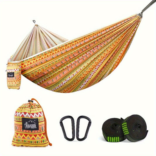 Upgraded Bohemian Camping Hammock Military Parachute Outdoor dealsniper-net