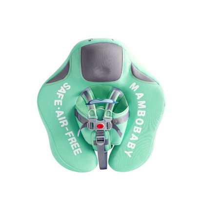 Children's Free Inflatable Lying Ring Anti-turning Swimming Ring Kids DealSniper.net Green 7