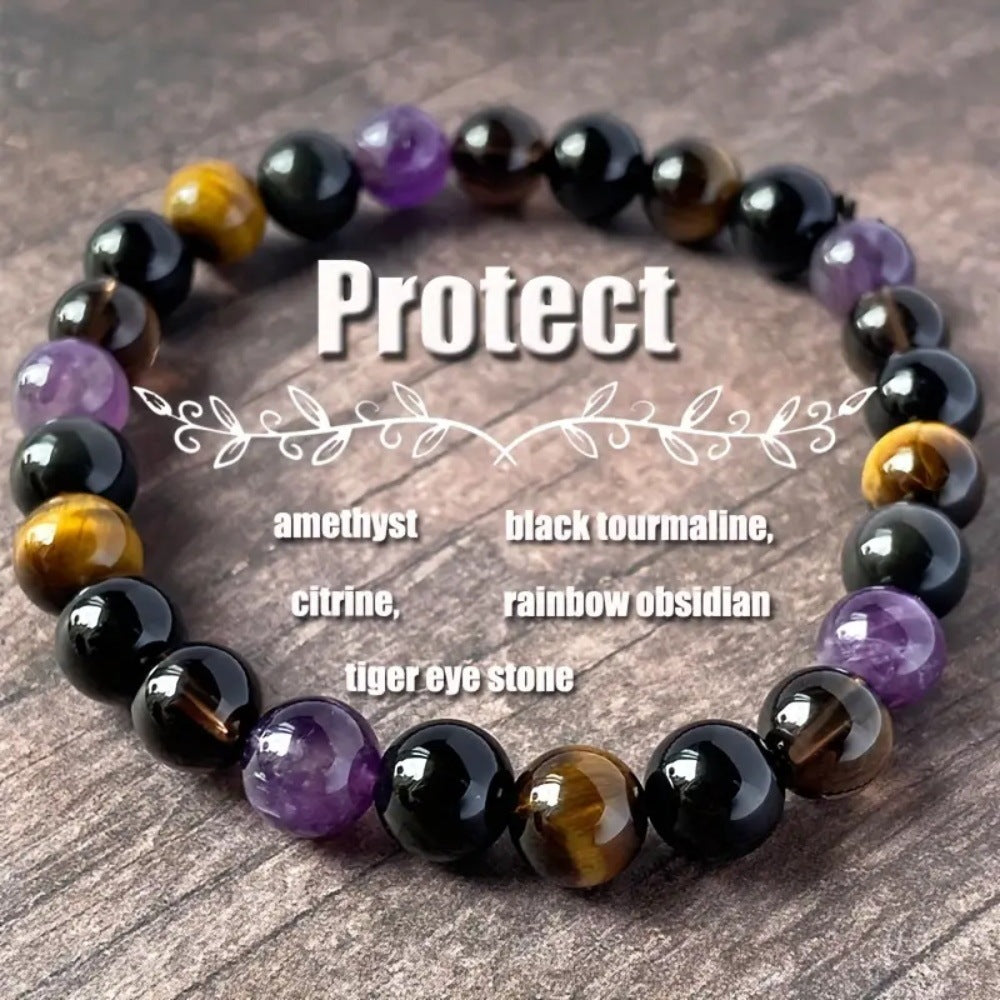 Tigereye Protection Bracelet Men And Women Style Jewelry dealsniper-net L0473