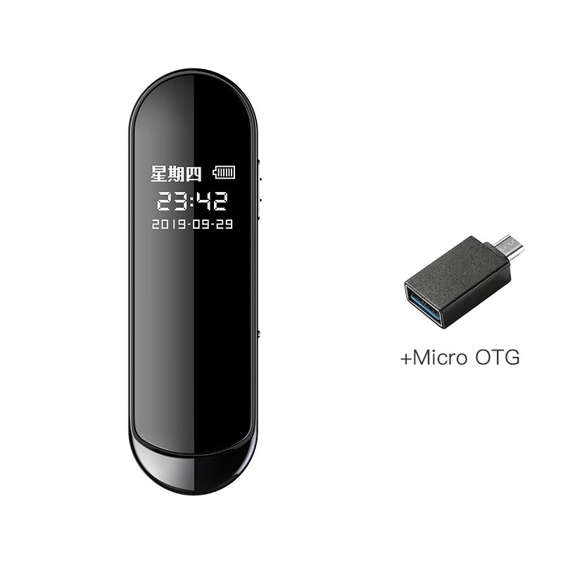 Voice Recorder Work Study Audio And Video Synchronization Ai Intelligent Ai Recorder dealsniper-net OTGBlack 128GB USB