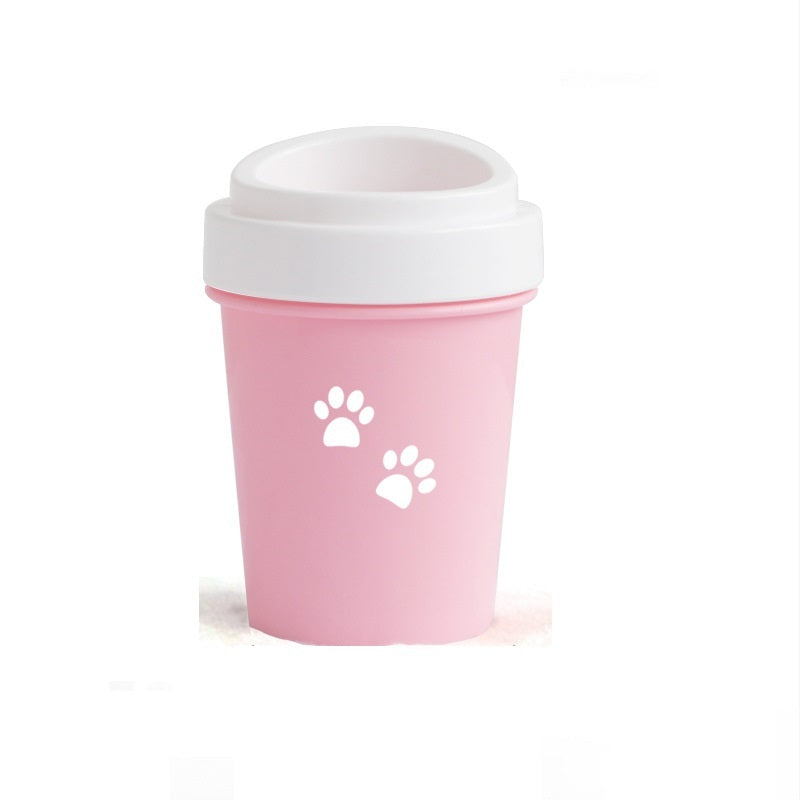 Pet Dog Foot Care Cleaning Products Silicone Pets DealSniper.net Pink M
