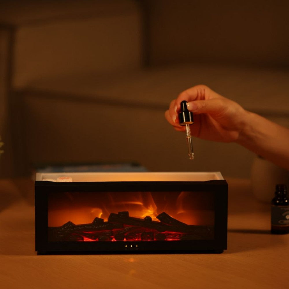 Fireplace Simulation Flame Aromatherapy Machine House Gym From House