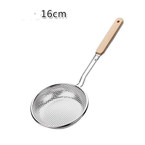 Kitchen rice leaching oil leakage sweeping colander leakage Kitchen DealSniper.net 16cm