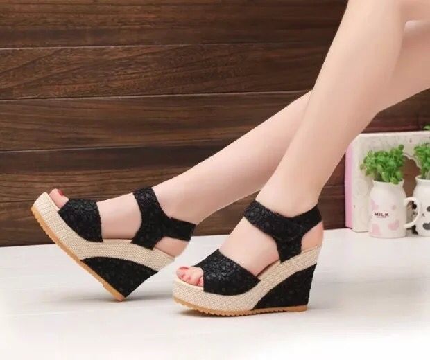 Flat bottom high heel sandals Women dealsniper-net