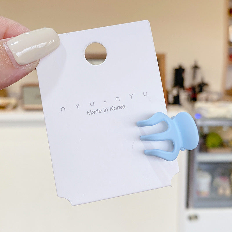 High Ponytail Grip Fixed Gadget Barrettes Beauty DealSniper.net Light Blue 2CM