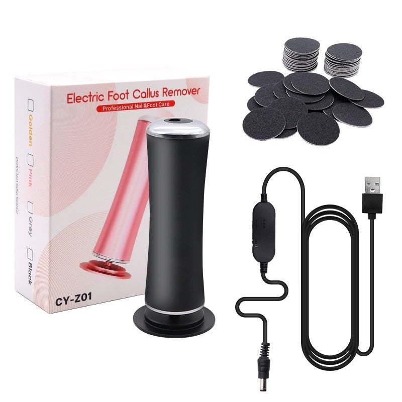 Electric Foot Callus Remover Foot Care File Heels Dead Skin Beauty Gym From House Black No