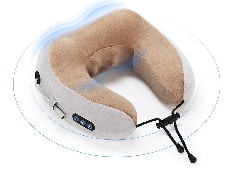 Massage U-Shaped Pillow Multi-Function Shoulder and Cervical Health dealsniper-net