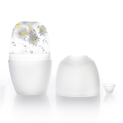 Facial Beauty Rose Ice Compress Ice Tray Beauty DealSniper.net Transparent