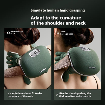Electric Neck And Shoulder Muscle Massager Relax Pain Relief Health Gym From House