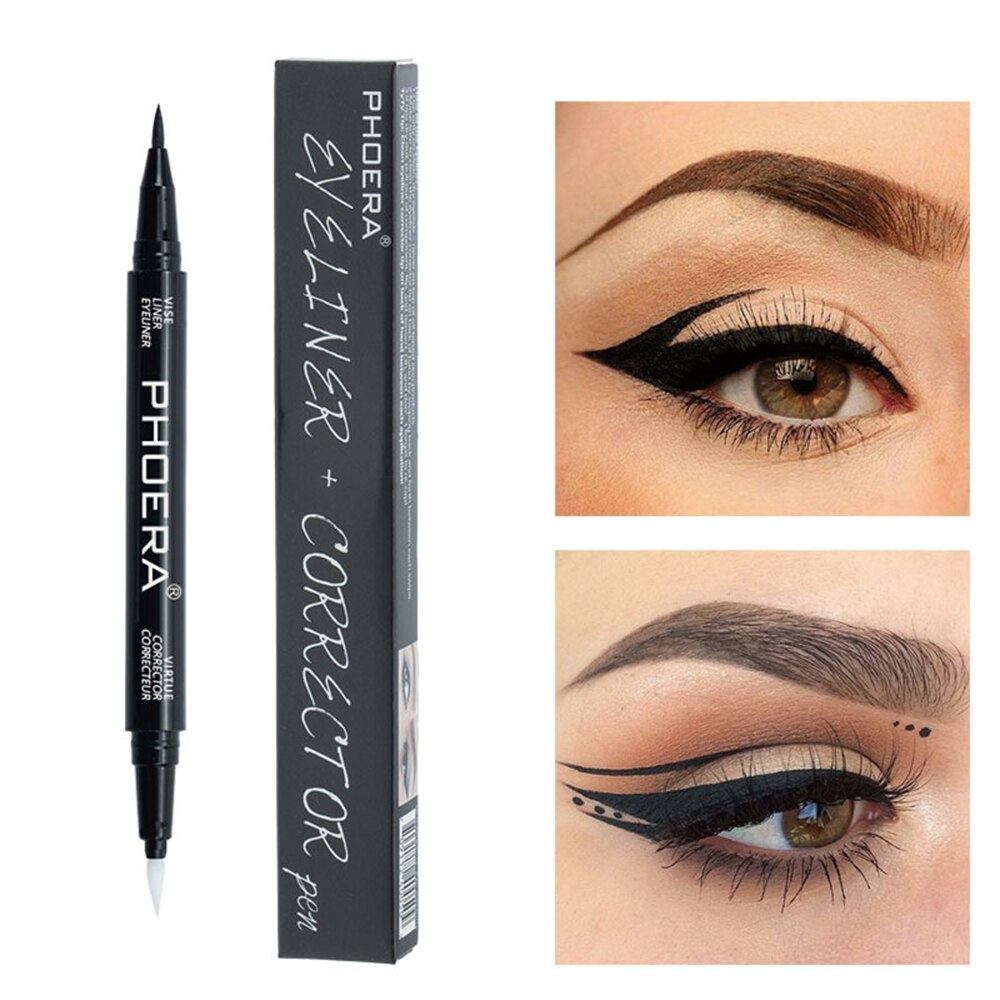 Double head makeup eyeliner Beauty DealSniper.net Black
