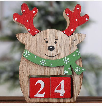 New Christmas Decoration Supplies Three-dimensional Calendar