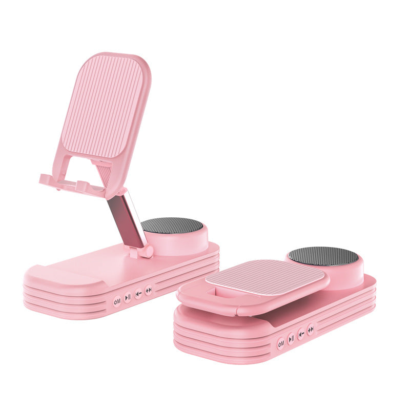 Bluetooth Audio Desktop Phone Holder Portable Gadgets Gym From House X T3 Amplifier Rack Pink