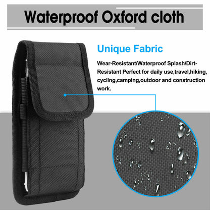 UNIVERSAL Vertical Cell Phone Holster Pouch Belt Case Cover Sleeve Carrying Case Phones DealSniper.net