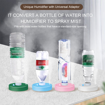 Rechargeable USB Humidifier With Night Light Mini Portable House dealsniper-net