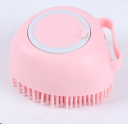 Pet Products Amazon Hot Silicone Dog Bath Brush Pets Gym From House Pink