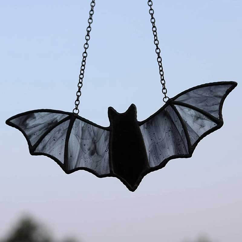 Halloween Decoration Hanging Acrylic Bat Pendant Holidays DealSniper.net