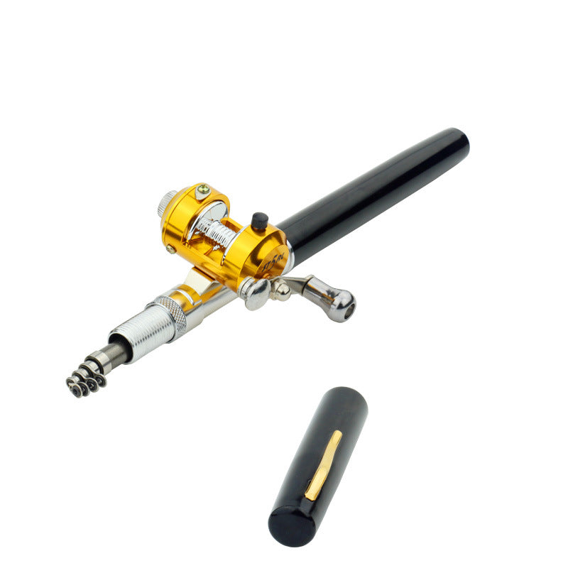 1 meters foreign trade Mini fishing rod, cross border Outdoor dealsniper-net