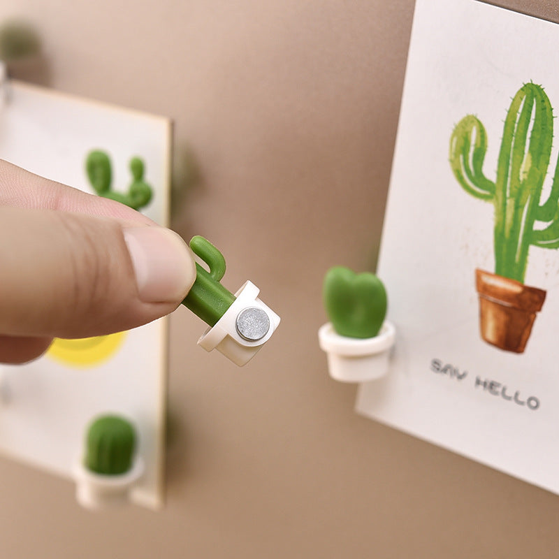 Cactus refrigerator sticker Home dealsniper-net