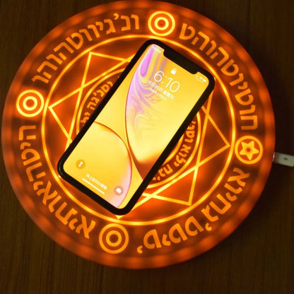 Fast Charging Wireless Mobile Phone Charger Electronics Gym From House Green Head and line 5W