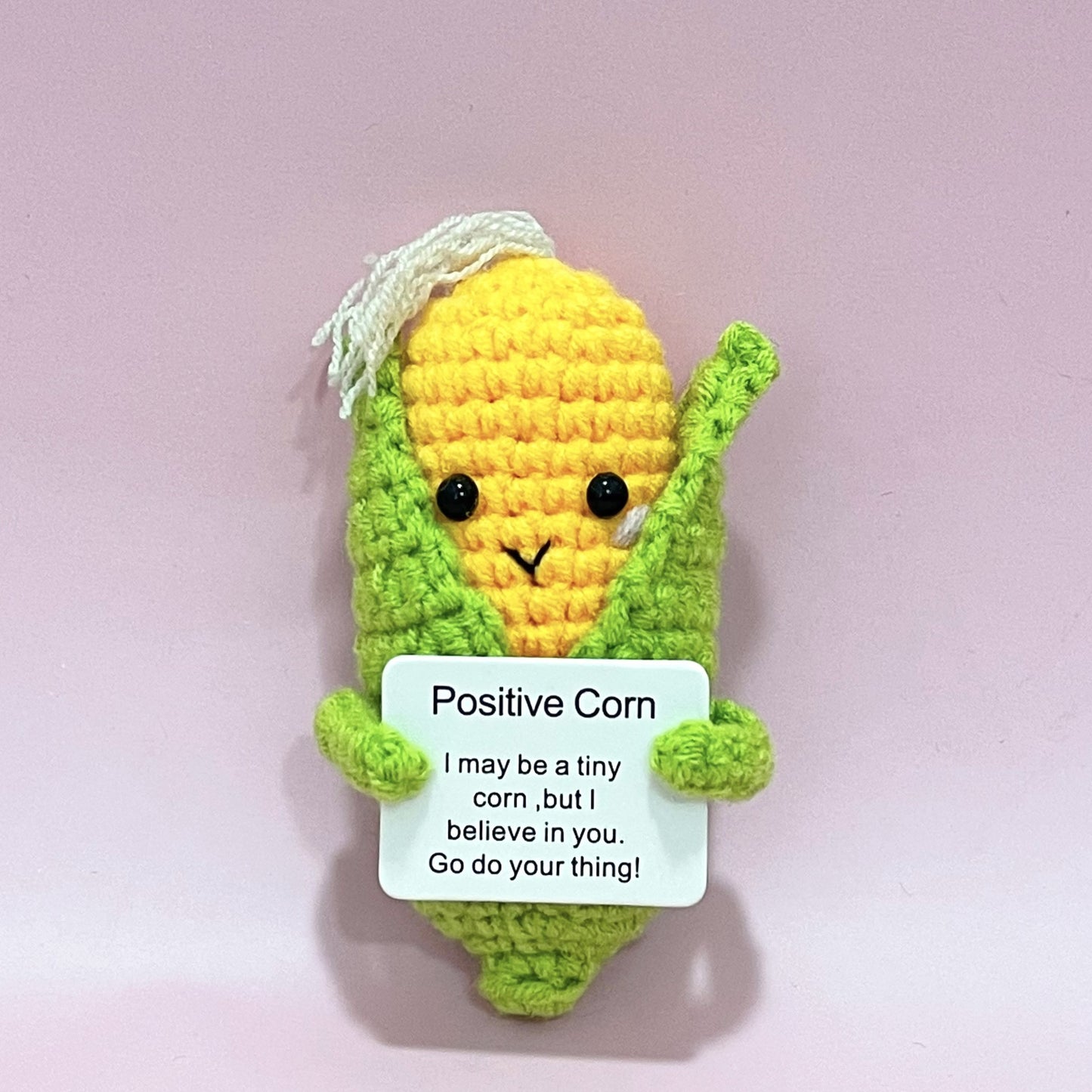 New Cute Positive Energy Pickle Doll Knitting Kids DealSniper.net Corn 1PCS