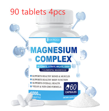 60 Magnesium Complex Capsules Health Gym From House 90 tablets 4pcs