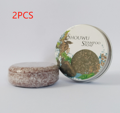 Foreign Trade Silicone Oil Free English Version Polygonum Ginseng Soap Health DealSniper.net Style two aluminum box packagi 55g 2PCS