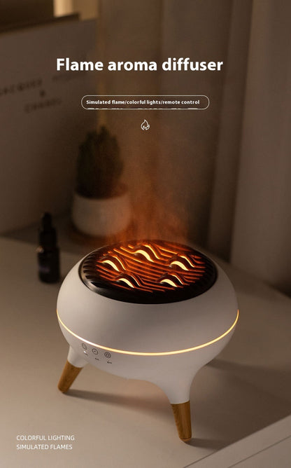 Creative New Flame Mountain Aroma Diffuser Home Decor Gym From House