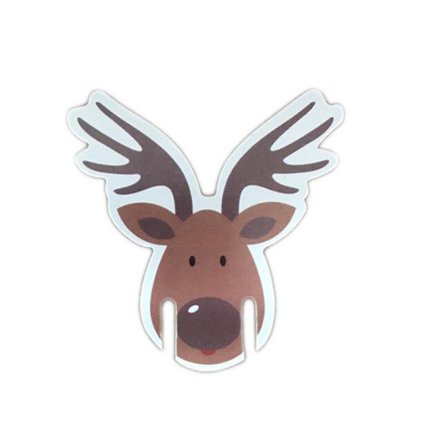 10PcsLot Paper Red Christmas Hat Wine Champagne Tipple Cup Holidays DealSniper.net 6 10pcs