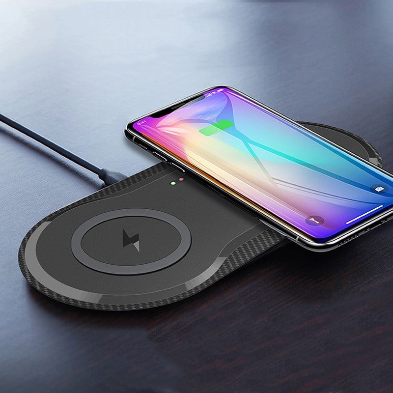 Wireless Charger Dual Mobile Phone Charger Electronics Gym From House