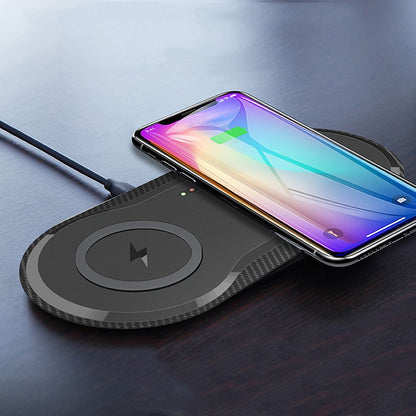 Wireless Charger Dual Mobile Phone Charger Electronics Gym From House