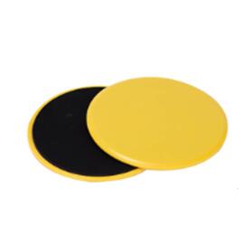 Fitness Sliding Disc Coordination Ability Round Sliding Mat Sports dealsniper-net yellow